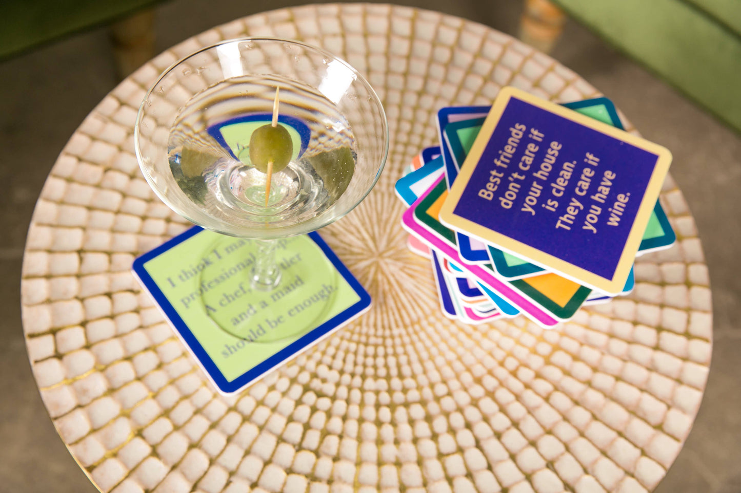 COASTER Half Hour | Funny Party Gift | Home Bar Decor