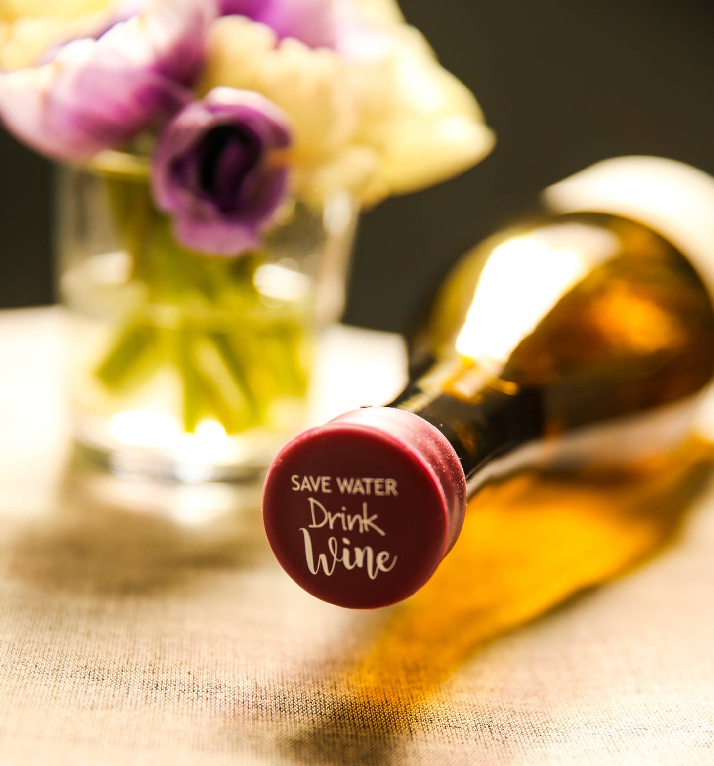 Capabunga Wine Stopper - Save Water Drink Wine