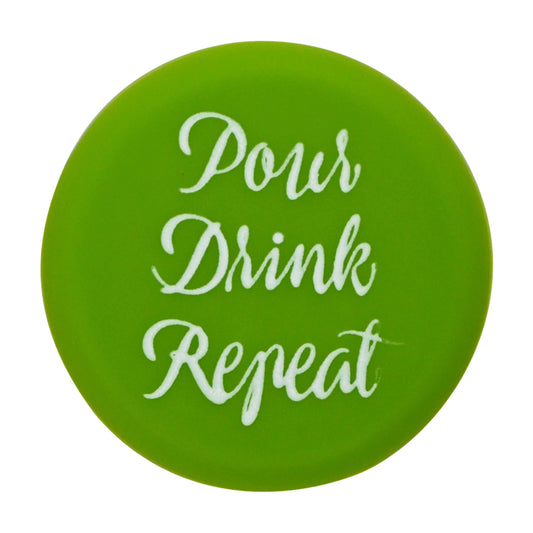 Capabunga Wine Stopper - Pour Drink Repeat