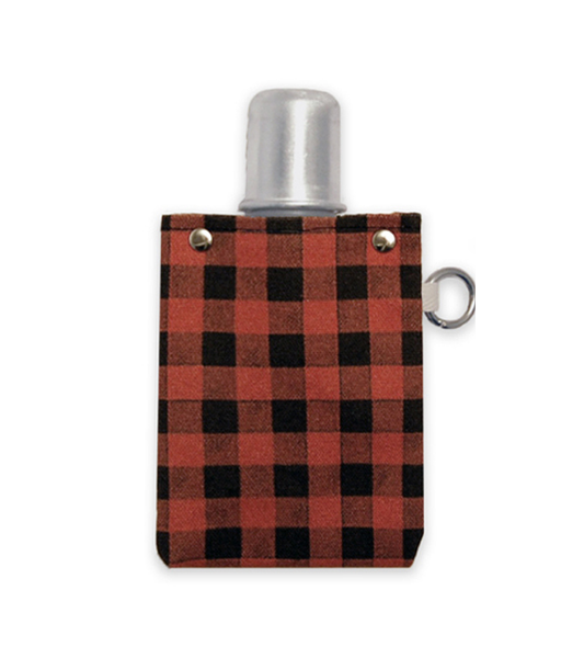 Red Plaid Flask (4oz)