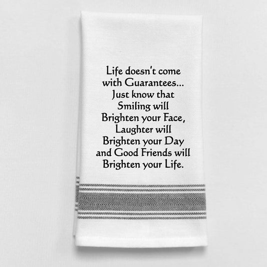 BB-L-44  Life doesn't come with guarantees...