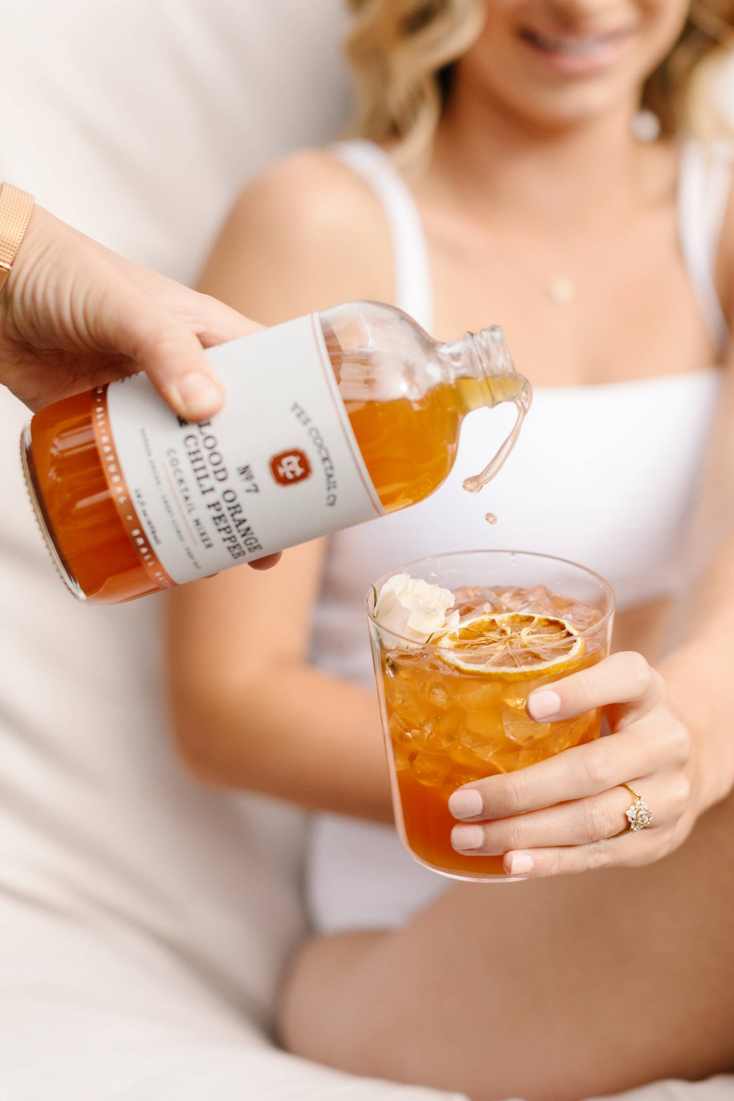 Blood Orange & Chili Pepper Cocktail Mixer