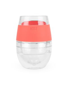 Wine FREEZE™ Cooling Cups Coral 8.5oz