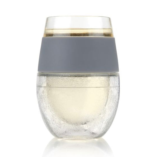 Wine FREEZE™ Cooling Cup Grey 8.5oz