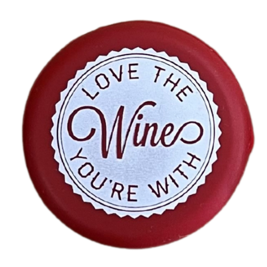 Capabunga Wine Stopper - Love the Wine You're With