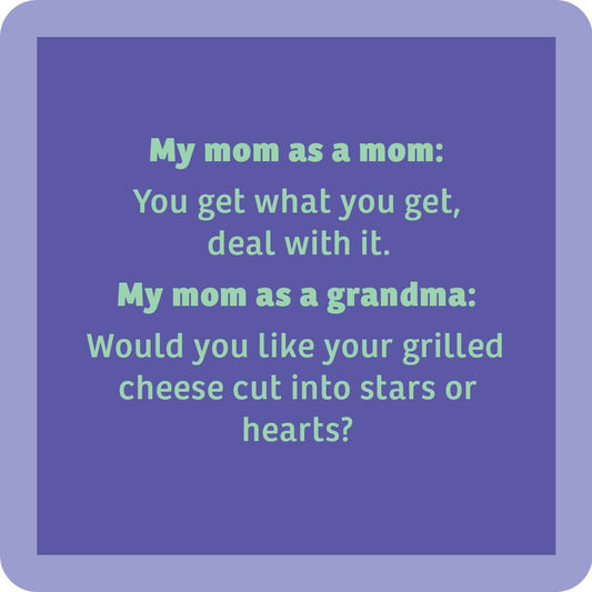 COASTER Grandma | Funny Party Gift | Home Bar Decor