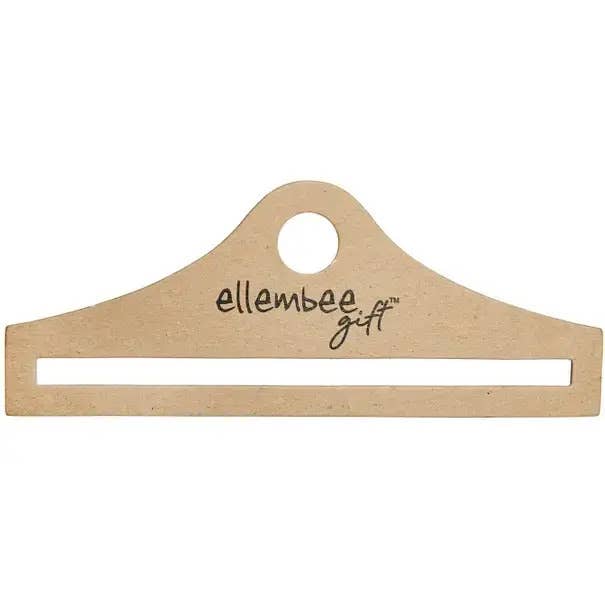 Tea Towel w/ Hanger - "Water=Skin…Champagne=Personality" -Wh